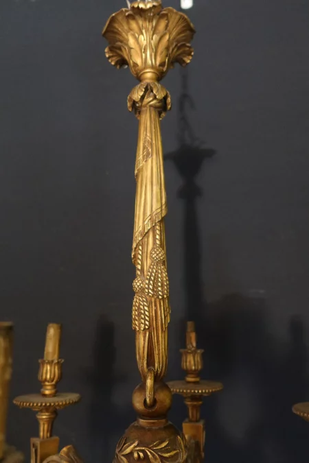 LÁMPARA DE TECHO DEL SIGLO XIX