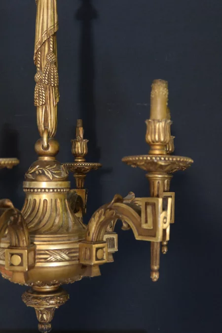 LÁMPARA DE TECHO DEL SIGLO XIX