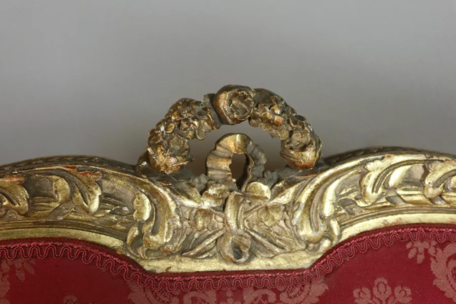 SALA DE ESTAR ESTILO LUIS XVI