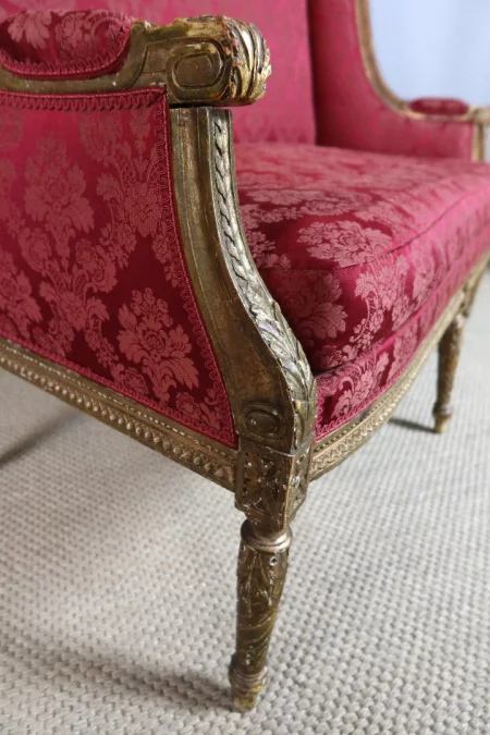 SALA DE ESTAR ESTILO LUIS XVI