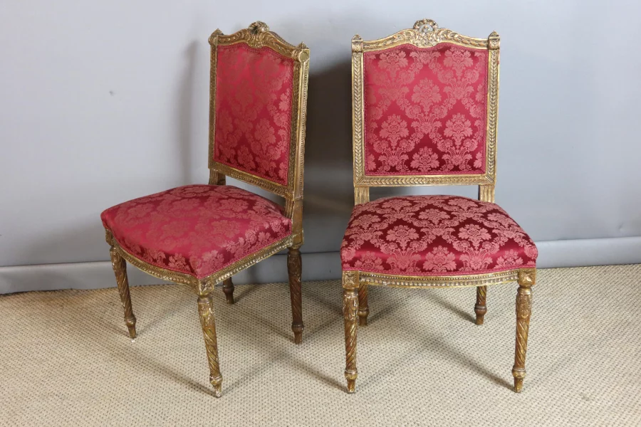 SALA DE ESTAR ESTILO LUIS XVI