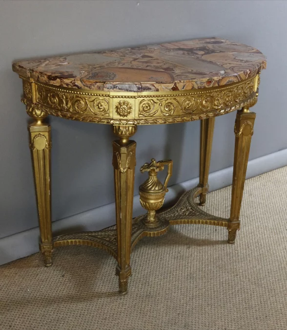 MESA CONSOLA ESTILO DIRECTORIO FRANCÉS