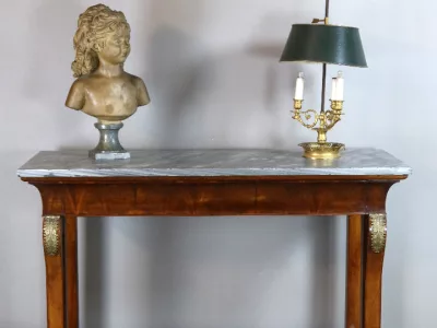MESA DE CONSOLA DE LA ÉPOCA DE LA RESTAURACIÓN FRANCESA