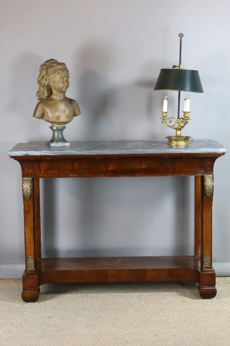 MESA DE CONSOLA DE LA ÉPOCA DE LA RESTAURACIÓN FRANCESA