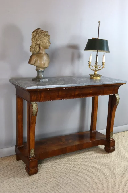 MESA DE CONSOLA DE LA ÉPOCA DE LA RESTAURACIÓN FRANCESA