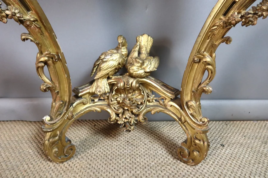 MESA DE CONSOLA ESTILO LUIS XV