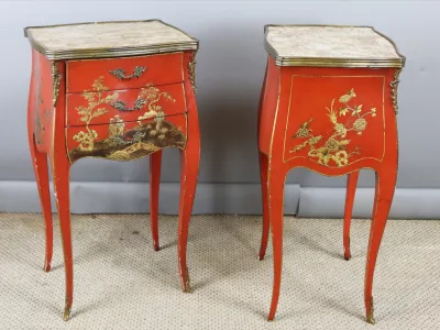 MESITAS DE NOCHE ESTILO LUIS XV