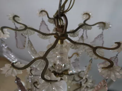 LÁMPARA DE TECHO DEL SIGLO XIX