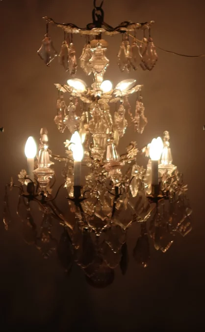 LÁMPARA DE TECHO DEL SIGLO XIX