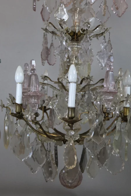 LÁMPARA DE TECHO DEL SIGLO XIX