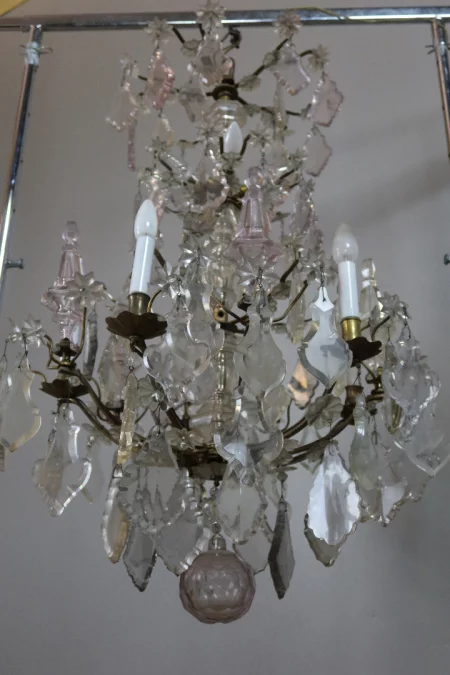 LÁMPARA DE TECHO DEL SIGLO XIX