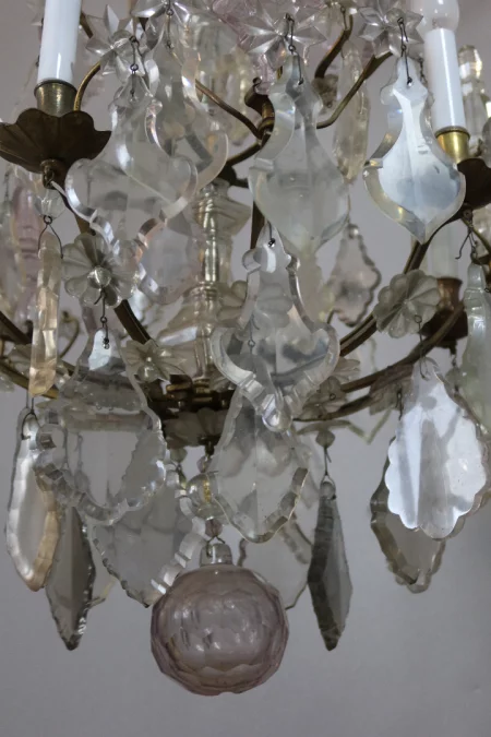 LÁMPARA DE TECHO DEL SIGLO XIX