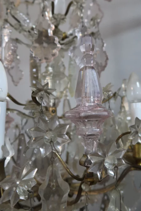 LÁMPARA DE TECHO DEL SIGLO XIX