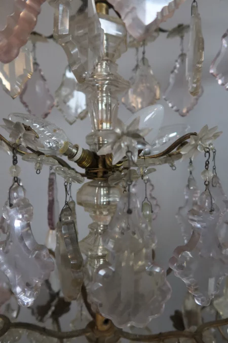 LÁMPARA DE TECHO DEL SIGLO XIX