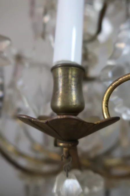 LÁMPARA DE TECHO DEL SIGLO XIX