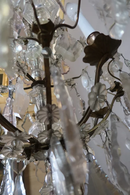 LÁMPARA DE TECHO DEL SIGLO XIX