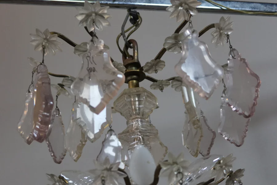 LÁMPARA DE TECHO DEL SIGLO XIX