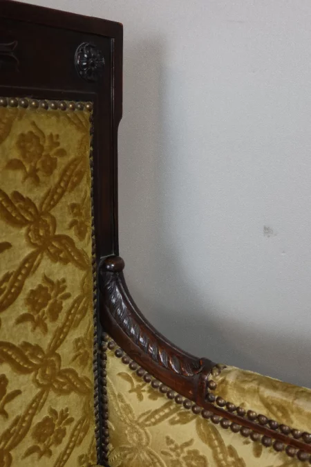 PAR DE SILLONES DE ESTILO IMPERIO FRANCÉS