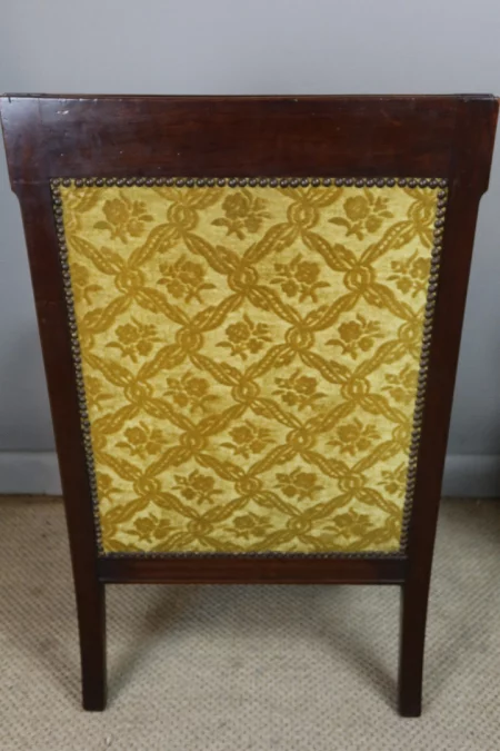 PAR DE SILLONES DE ESTILO IMPERIO FRANCÉS