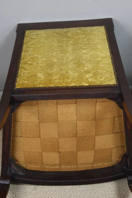 PAR DE SILLONES DE ESTILO IMPERIO FRANCÉS