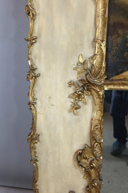 ESPEJO TRUMEAU ESTILO LUIS XV