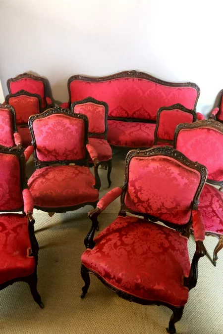 SUITE DE SALÓN ESTILO LUIS XV