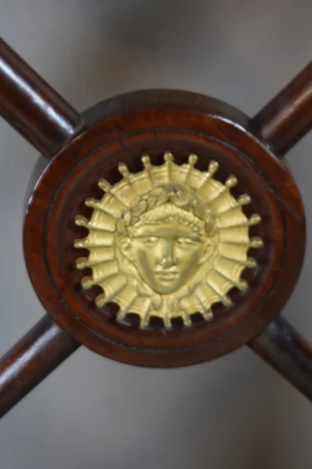 PAR DE SILLAS ESTILO IMPERIO FRANCÉS