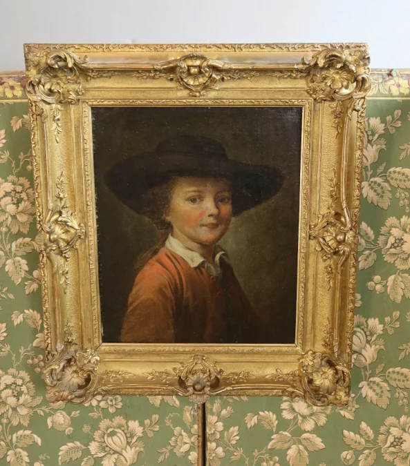 RETRATO DE UN NIÑO DEL SIGLO XIX