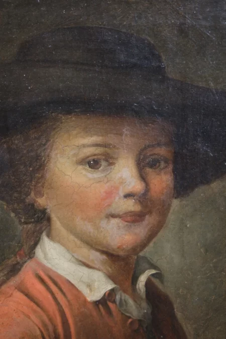 RETRATO DE UN NIÑO DEL SIGLO XIX