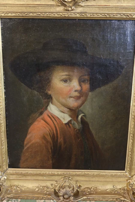 RETRATO DE UN NIÑO DEL SIGLO XIX