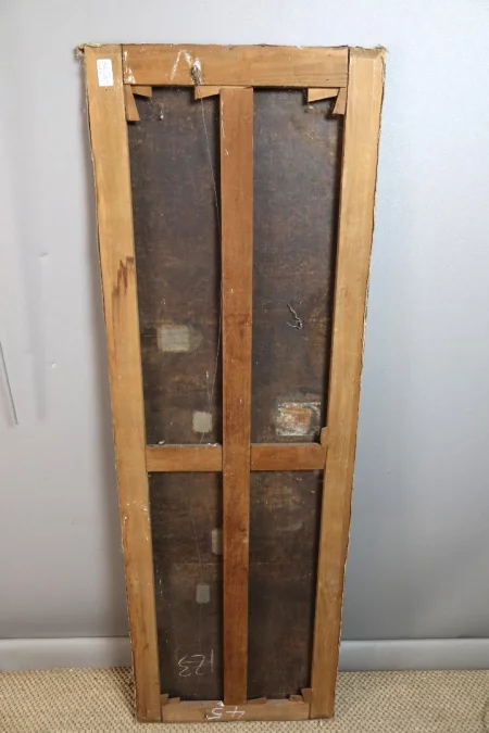 ÓLEO SOBRE LIENZO REPRESENTANDO QUERUBINES