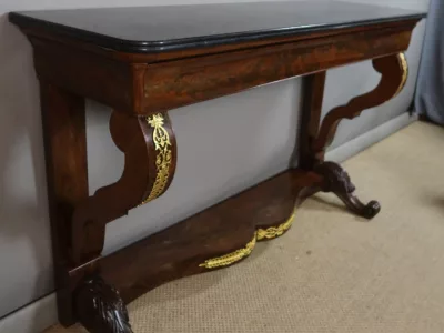 MESA DE CONSOLA DE LA ÉPOCA DE LA RESTAURACIÓN FRANCESA