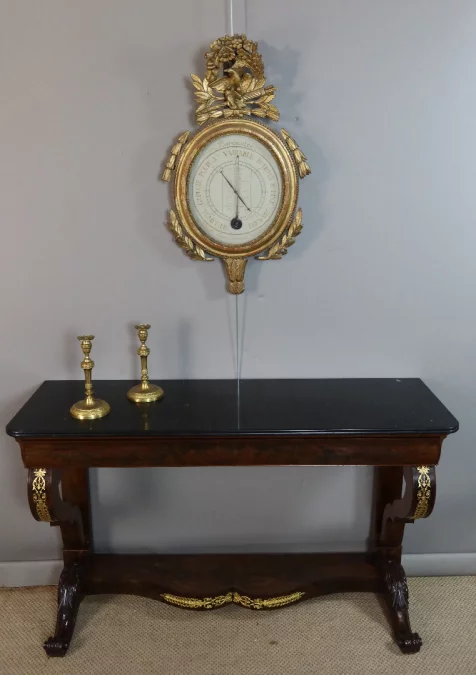 MESA DE CONSOLA DE LA ÉPOCA DE LA RESTAURACIÓN FRANCESA