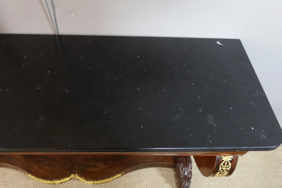 MESA DE CONSOLA DE LA ÉPOCA DE LA RESTAURACIÓN FRANCESA