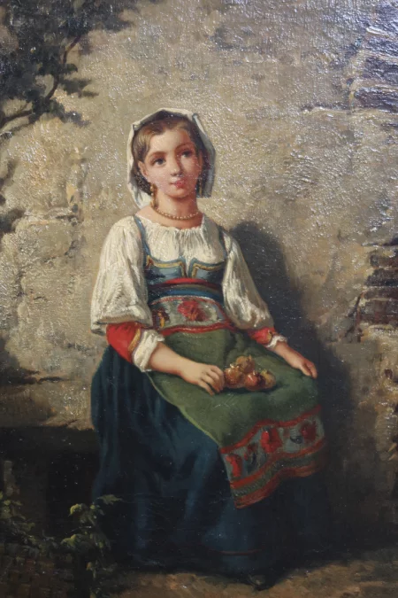 PAREJA DE CUADROS firmados A. LEONARD