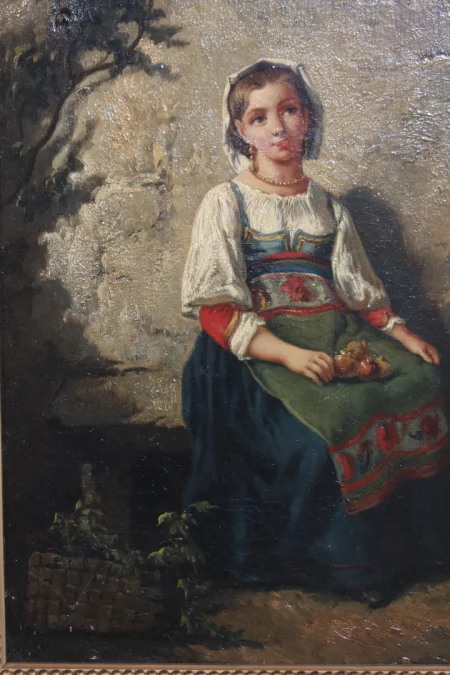 PAREJA DE CUADROS firmados A. LEONARD