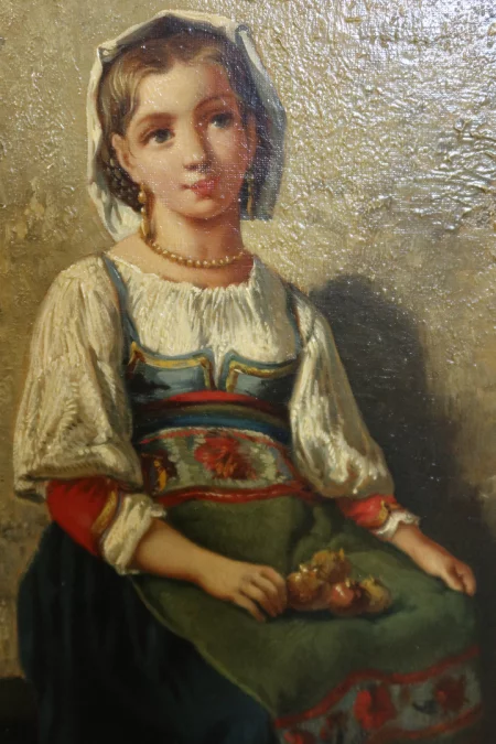 PAREJA DE CUADROS firmados A. LEONARD