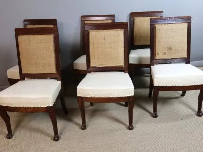 SILLAS DEL PERÍODO IMPERIO FRANCÉS