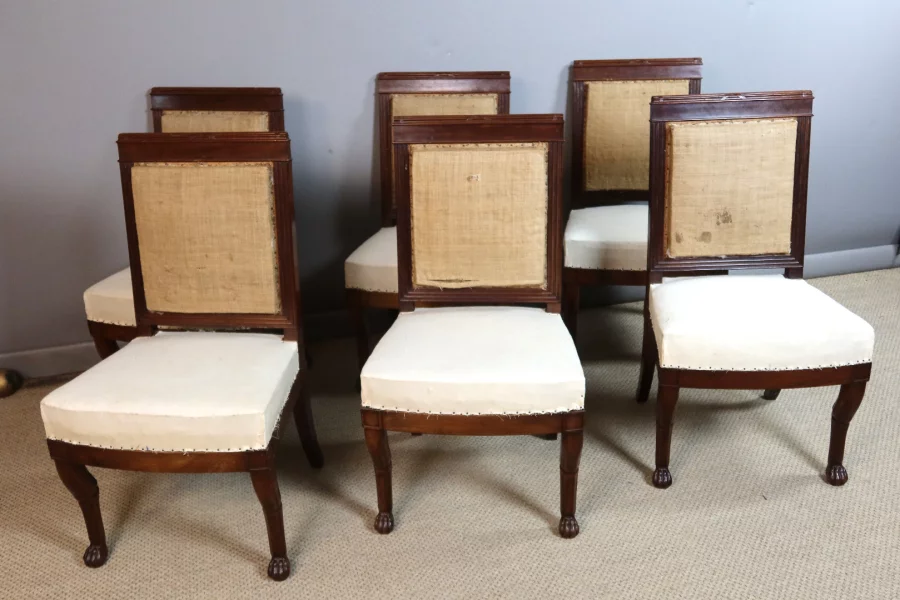 SILLAS DEL PERÍODO IMPERIO FRANCÉS