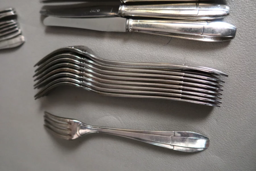 CUBIERTOS ESTILO ART DECO