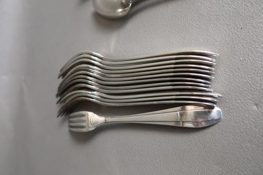 CUBIERTOS ESTILO ART DECO