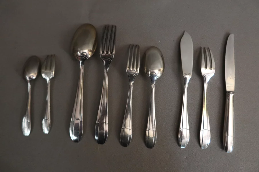 CUBIERTOS ESTILO ART DECO