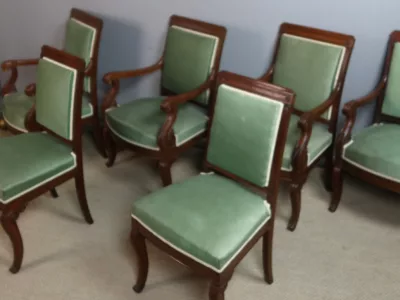 SUITE DE SALÓN DE ÉPOCA DE RESTAURACIÓN FRANCESA