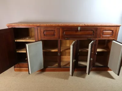 BARRA DE BAR Y RESPALDO DE ROBLE