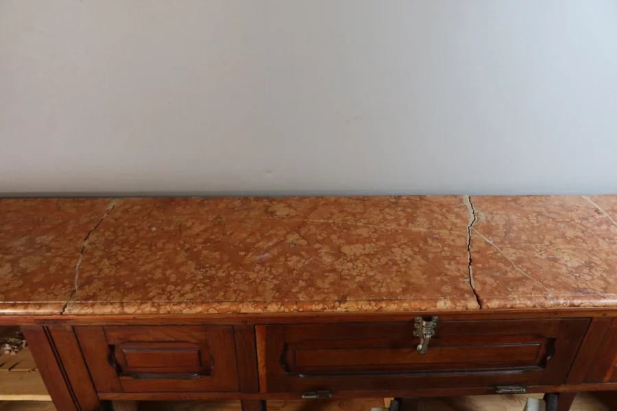 BARRA DE BAR Y RESPALDO DE ROBLE