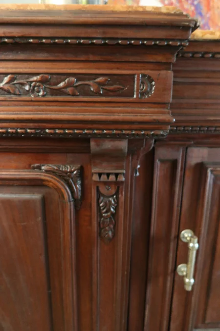 BARRA DE BAR Y RESPALDO DE ROBLE