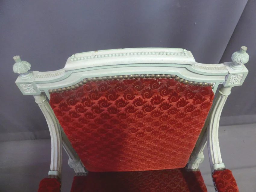 PAREJA DE BUTACAS DE ESTILO LOUIS XVI