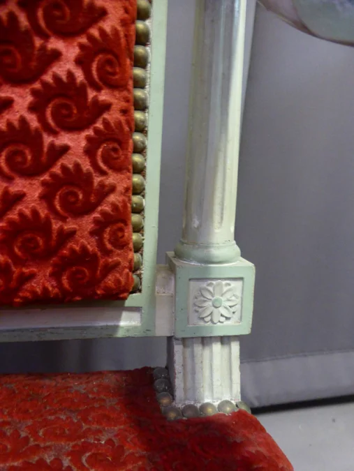 PAREJA DE BUTACAS DE ESTILO LOUIS XVI