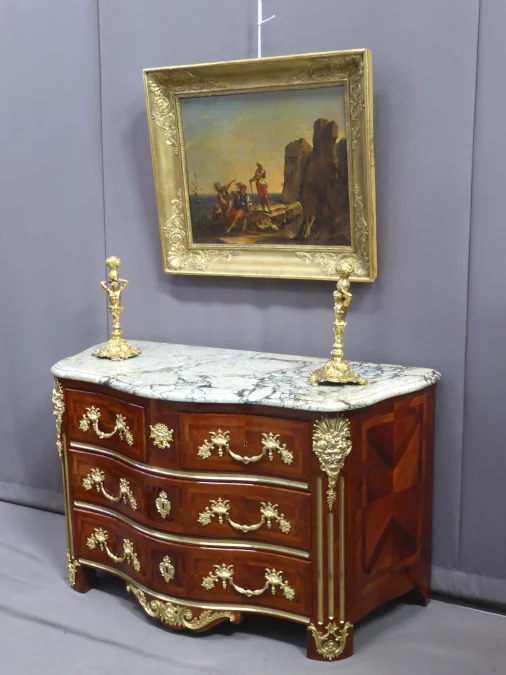 CÓMODA ESTILO REGENCIA