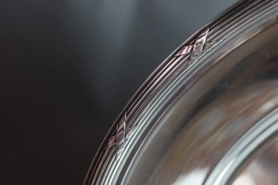 PLATO DE PALETA DE PLATA CHRISTOFLE